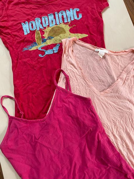 Set 2 tílka, vel xs-s (triko nordblanc už není), s