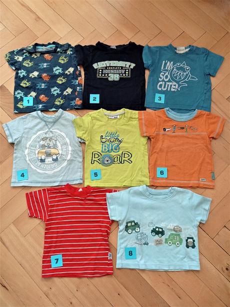 Triko krátký rukáv 80, f&f,80