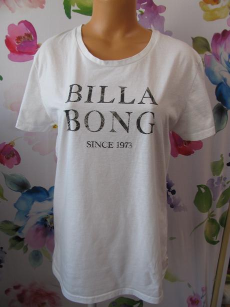 Bavlněné tričko s potiskem billa bong, billabong,m
