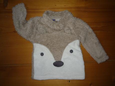 Chlupatá teplá mikina, lupilu,92