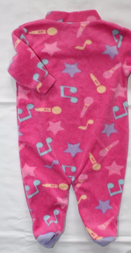 Ad384. flísový overal 0-3 měs., 62