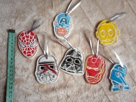 3d vykrajovátka star wars a avengers, mod.hmota,