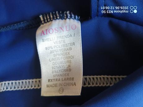 Crop top mikina s push up podprsenkou zn."aiosnuo", l