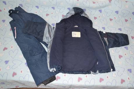 104 zimní bunda oteplené kalhoty, lupilu,104