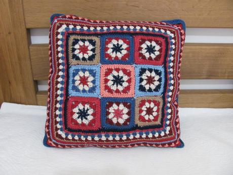 Háčkovaný povlak na polštář, 