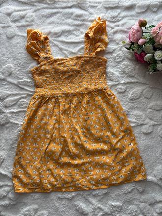 Ob/ tunika letní s květy - v.8/9 let, primark,134