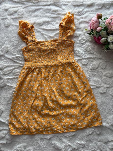Ob/ tunika letní s květy - v.8/9 let, primark,134