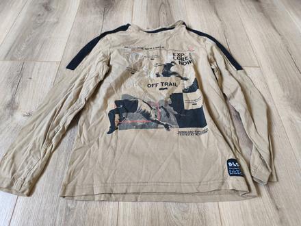 Hnědé triko, c&a,146