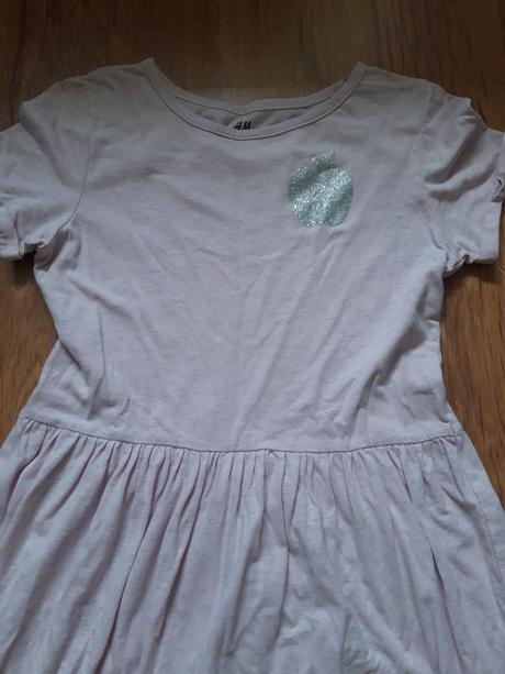 Šaty s jablíčkem, h&m,134