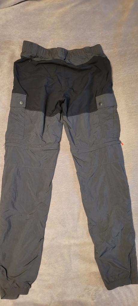 Turisticke kalhoty odepinaci nohavice, decathlon,164