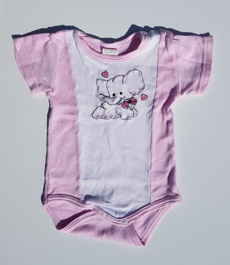 C248	dívčí body s krátkým rukávem slon, 74