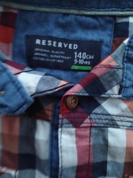 Kostkovaná košile, reserved,140