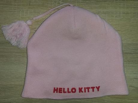 Růžová čepice s hello kitty vel. 6-8 let, sanrio