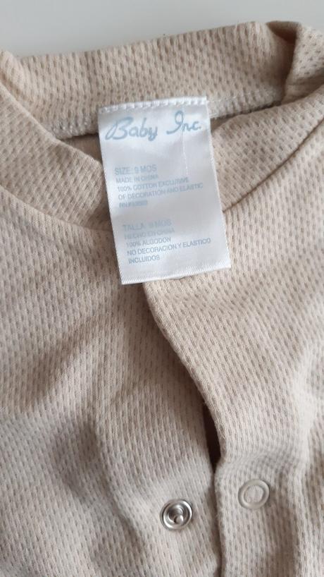 2x bavlněný overálek, 68