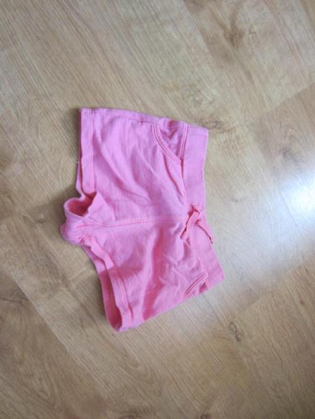 Neon bavlněné kraťásky, h&m,92