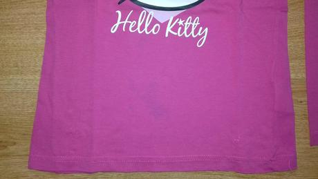 Tričko s dlouhým rukávem zn. hello kitty, 122