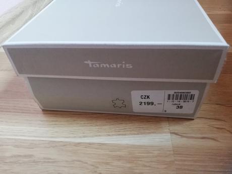 Lodičky dámské tamaris vel. 38 nové., tamaris,38