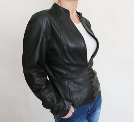 Kožená bunda marks & spencer vel.40, marks & spencer,l