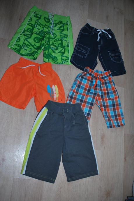 5x kraťasy i jednotlivě, 128