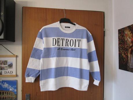 Pěkná teplejší bavl. mikina, vel. s, sinsay,s