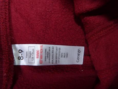 George vínové tepláky vel.134, george,134