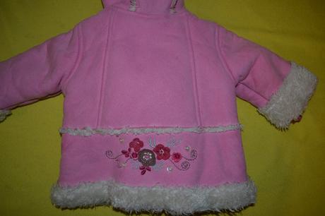 Kvalitní zimní kožíšek 0-3 měs., ladybird,62