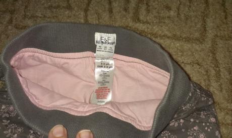 Zateplené kalhoty 3-4 roky top stav, f&f,98