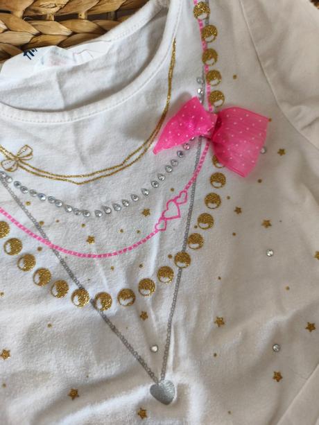 Tričko se zdobením h&m 110/116, h&m,116