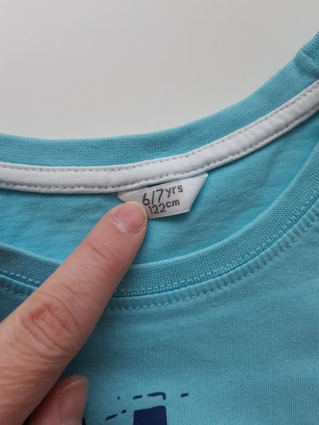 Světle modré tričko, pepco,122