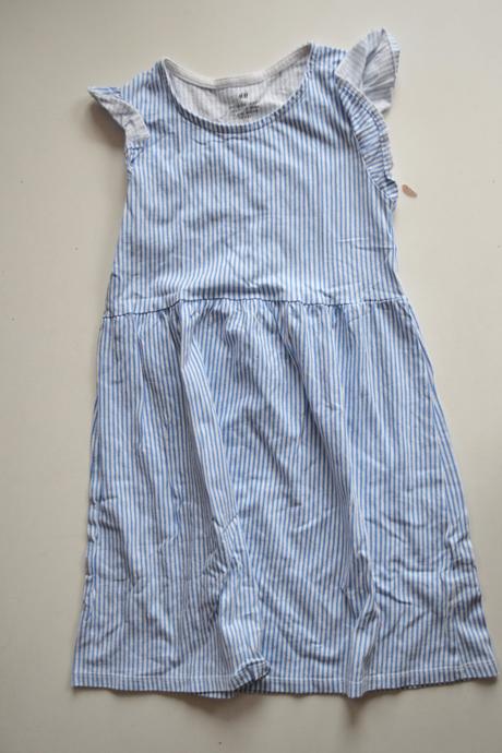 Bavlněné letní šaty, h&m,122
