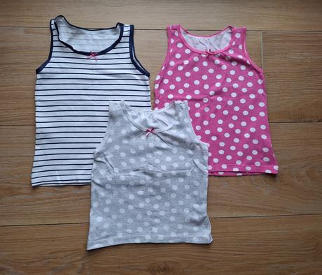 Košilka tílko 3 ks vel 122/128, minoti,122