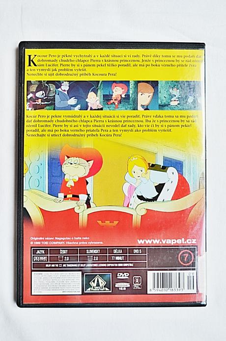 Dvd kocour v botách, 