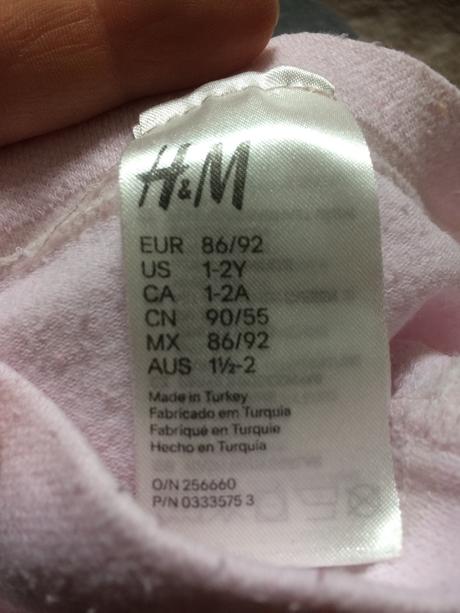 Punčocháče bavlněné h&m, h&m,86