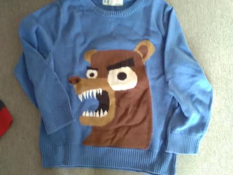 2x svetr, h&m,98