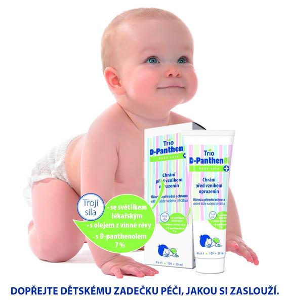 Vyhraj krém na opruzeniny Trio D-PanthenOl!