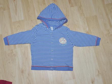 Pruhovana mikina s kapucou vel.86, tcm,86