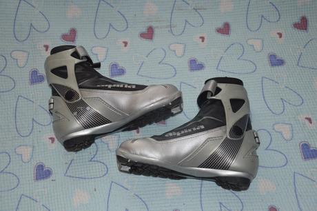 Dětské běžky fischer se šupinami 150cm boty nnn, fisher