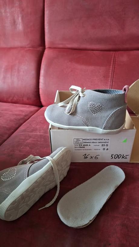 Celoroční dětské boty holka 22,23, essi,22 / 23