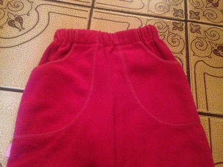 Dívčí teplé tepláky vel. 74 - 80, 74