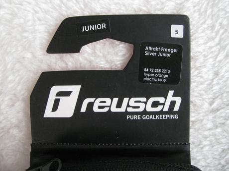 Juniorské brankářské rukavice reusch, 152