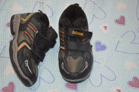 32 přechodové oteplené boty, suchý zip, 32