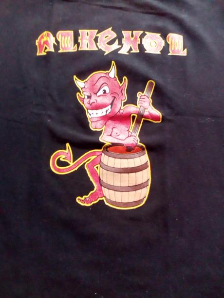 Tílko kapely alkehol., m