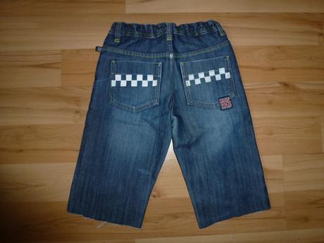 Džínové tříčtvrťáky, vel.134, 134