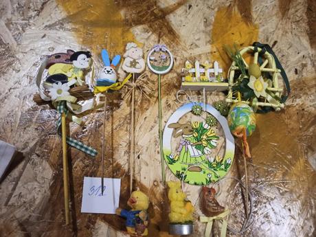 Velikonoční zápichy a dekorace, 