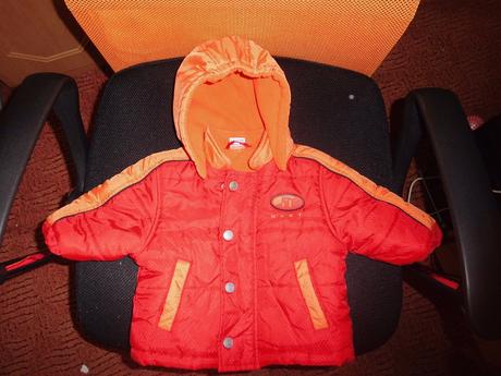 Zimní dětská bundička, next,74