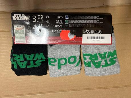 Ponožky star wars vel 23-26, disney,23 / 24 / 25