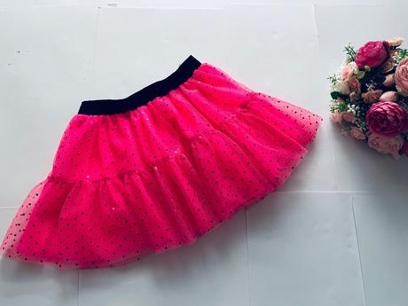 K5/ sukně tylová s flitri - v.cca 5/8 let, 110