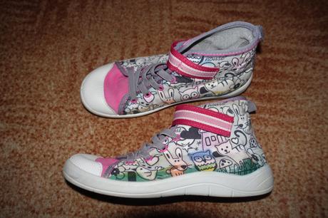Dívčí tenisky s kočkami vel. 36, befado,36