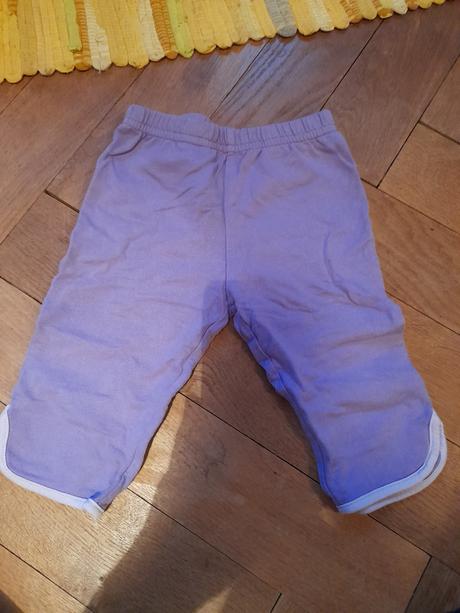 Fialkové kraťásky na holčičku, kraťasy,šortky, 86