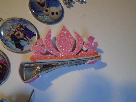 Řetízek 9x frozen ledové království elsa sponka, 